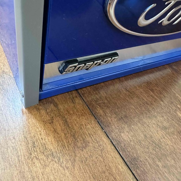 NWT Snap-on Ford Blue 3 Drawer Miniature Toolbox Size 8.5x4.5x4.5 - Picture 4 of 11